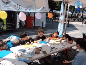 Activité réalisée avec des enfants