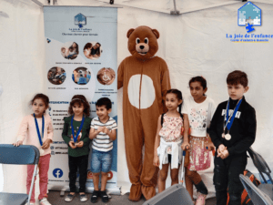 Atelier enfant encadré par La Joie de l'Enfance
