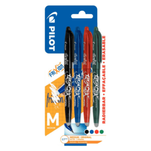 Boîte de 4 Stylos Gomme Pilot