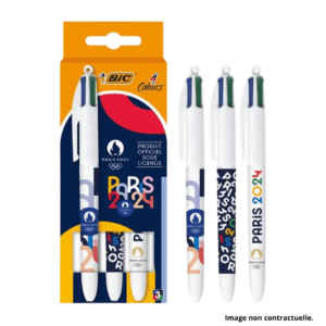 Boîte de Stylo Quatre Couleurs BIC