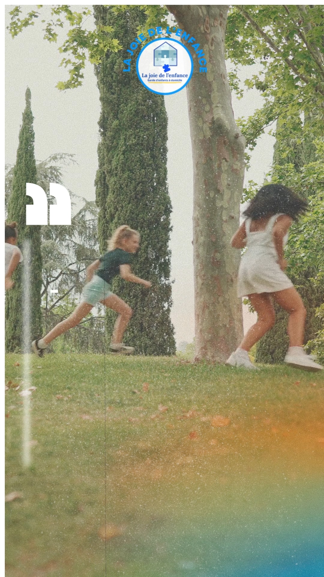 La joie de l'enfance