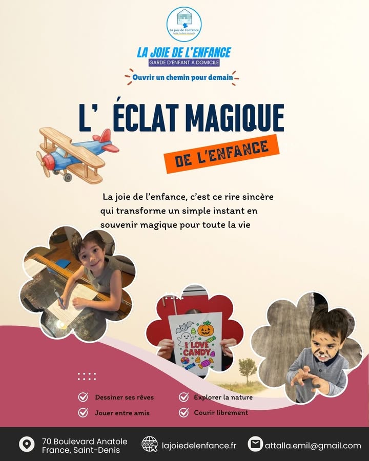 La joie de l'enfance